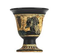 BeautifulGreekStatues Tazza di Giustizia Pitagora Fiera Pitagorica Dio greco antico Dioniso in ceramica dipinta a mano utilizzabile
