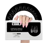 Beautilux Tip In Gel Per Unghie Bara Corta, Tip Gel Trasparente 552 Pezzi/scatola 12 Taglie, Soak-off Full Cover Nail Tips Per Manicure Da Casa E Saloni Unghie Saloni Di Bellezza