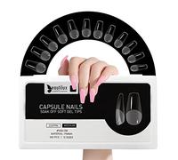 Beautilux Tip In Gel Per Unghie Medio Bara, Tip Gel Trasparente 552 Pezzi/scatola 12 Taglie, Soak-off Full Cover Nail Tips Per Manicure Da Casa E Saloni Unghie Saloni Di Bellezza