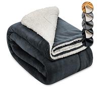 Beautissu coperta plaid Sherpa in pile morbida e calda da divano invernale