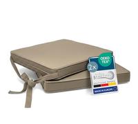 Beautissu Cuscini per sedie Set da 2 unità con pratico laccio resistenti