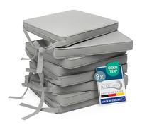 Beautissu Cuscini per sedie Set da 8 unità con Pratico Laccio Comodi