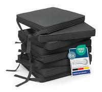 Beautissu Cuscini per sedie Set da 8 unità con Pratico Laccio Comodi