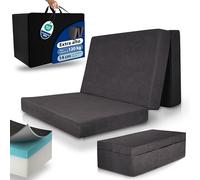Beautissu Materasso pieghevole schiuma viscoelastica H3 lavabile spessore