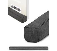 Beautissu Paraspifferi Sottoporta 140 cm - Salsicciotto Paraspifferi Porta Finestre Ingresso Isolante - Stoffa Grigio Scuro - Risparmio Energetico - Parafreddo per Porte e Finestre - Levante