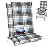 Beautissu set di 2 cuscini per sdraio da esterno poltrone extra comfort