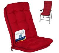 Beautissu Set di 2 Cuscini per Sedia a Sdraio Extra Comfort reclinabili
