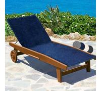 Beautissu Telo Mare XL Fodera lettino per Sdraio e lettini antiscivolo