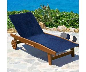 Beautissu Telo Mare XL Fodera lettino per Sdraio e lettini antiscivolo