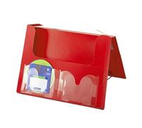 Beautone 036900 - cartella porta documenti, A4, colore rosso