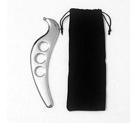 BEAUTTO Lama Miofasciale Acciaio Inossidabile Gua Sha Strumento di Massaggio, Strumento Miofasciale Lama Raschiante Strumento di Bellezza Raschietto Massaggio per Facciale, Collo, Spalla, Gamba