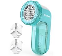BEAUTURAL Levapelucchi Elettrico Portatile, Togli Pelucchi Elettronico, Leva Pelucchi Elettronico per Vestiti e Mobili, Con 2 Velocit¨¤, 2 Lame Sostituibili, Rimozione di Pelucchi, Togli (Blu)