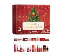 Beauty Advent - Confezione regalo di bellezza idratante per il viso | Set per la cura della pelle a 24 scomparti, Idratanțe e idratante per donne e uomini, bagno termale, corpo, compleanno, Natale | K