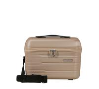American Tourister Flashline Beauty case Ivory gold