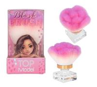 Beauty and Me - Pennello in polvere a forma di rosa, pennello morbido per arrossire e abbronzare, multicolore