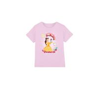 Beauty And The Beast Birthday Princess Maglietta Belle Chip Bambini (TV3801)