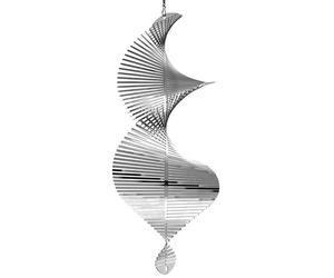 Beauty and the Wind Spinner - Girandola in metallo, per esterni, giardino, decorazione da appendere al cortile, decorazione da appendere e filatori per ornamenti da giardino e da giardino, forma 3D