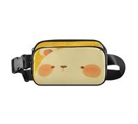Beauty Bear, elegante borsa a tracolla per donne e uomini, borsa multiuso con tracolla regolabile, per shopping, sport, lavoro, orsetto di bellezza, oro, taglia unica, Orso di bellezza Oro, 1 size