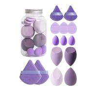 Beauty-Blender - Set di spugne per fondotinta, set di spugne per il trucco, morbide spugnette per il viso, per miscelare fondotinta e creme, spugna professionale per il trucco