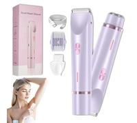 Beauty Bloom Electric Razor, Bikini Trimmer for Women, Bikini Trimmer, IPX7 Waterproof Wet & Dry Use, for Pubic Leg Arm Underarm Area, Usb Rechargeable & Easy Cleaning (Purple)