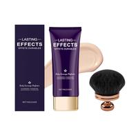 Beauty Body Coverage Perfector with Brush, 2-in-1 Body Camouflage and Illuminator, All over Complexion Perfector with Brush, Long-Lasting Natural Gloss Body Concealer (Ivory)