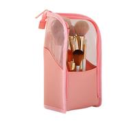 Beauty case autoportante - 13 x 13 x 24 cm impermeabile di grande capacità, borsa da toeletta da viaggio, borsa per il trucco per campeggio, fine settimana, fuga all'aperto, hotel, zaino in spalla