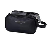 Beauty case, beauty case, borsa da viaggio per cosmetici da donna, organizer per cosmetici, organizer per trucchi impermeabile con manico, borsa per cosmetici da viaggio grande capacità, 28 x 15 x 18