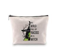 Beauty case con chiusura a cerniera ispirata in A World Full of Princesses Be A Witch, trousse regalo, Be a Witch Bag Eu, M
