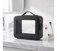 Beauty Case con Finestra Trasparente Strutturato per Bagno
