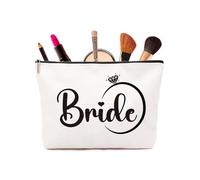 Beauty case con scritta "Bride to Be", borsa regalo di nozze per addio al nubilato, regalo di nozze, regalo per futura signora, fidanzata o San Valentino