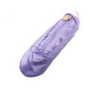 Beauty case creativo ispirato alle scarpe da balletto, borsa multifunzionale portatile da viaggio con slot per rossetto/eyeliner, doppio uso come astuccio per matite e organizer per gioielli per gli