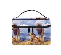 Beauty case da donna a forma di simpatico animale con il re leone, Come nella foto, Taglia unica, Zaini