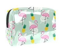 Beauty case da donna, adorabile e capiente, impermeabile, borsa da viaggio con ananas, agrumi, succosa nutrizione, trousse per articoli da toeletta per accessori come regalo, Multicolore 07,