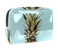 Beauty case da donna, adorabile e capiente, impermeabile, borsa da viaggio con ananas, agrumi, succosa nutrizione, trousse per articoli da toeletta per accessori come regalo, Multicolore 04,