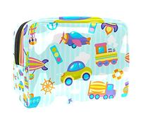 Beauty case da donna, adorabile e capiente, impermeabile, da viaggio, con grazioso motivo dragone, accessorio organizer per accessori come regalo, Multicolore 08, 18.5x7.5x13cm/7.3x3x5.1in, Beauty