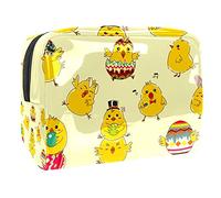 Beauty case da donna, adorabile e capiente, impermeabile, da viaggio, con grazioso motivo dragone, accessorio organizer per accessori come regalo, Multicolore 04, 18.5x7.5x13cm/7.3x3x5.1in, Beauty