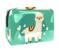 Beauty case da donna, adorabile e capiente, impermeabile, da viaggio, con unicorno, stelle, nuvole, accessori da toeletta, organizer per accessori come regalo, Multicolore 04,