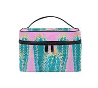 Beauty case da donna con cactus succulenti e arte carina, Come nella foto, Taglia unica, Zaini