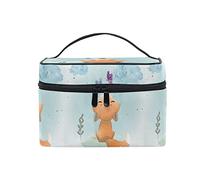 Beauty case da donna con farfalla e volpe fiaba, Come mostrato, Taglia unica, Zaini