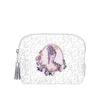 Beauty Case da donna Mathilde M trousse porta make up da viaggio bagno pochette Courtisanes GRIGIO modello piccolo