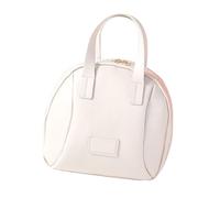 Beauty case da viaggio, a forma di conchiglia, grande, per viaggi di lavoro, viaggi, viaggi, viaggi, palestra, vacanze, casa, hotel, campeggio, Cremoso., Fare riferimento alla descrizione, Unisex