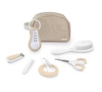 Beauty Case da viaggio - BEABA - 7 accessori - Argilla