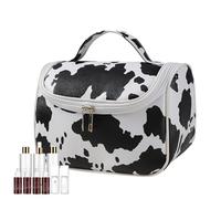 Beauty case da viaggio | Borsa da toilette da viaggio con stampa | Organizer da viaggio impermeabile, trousse portatile per shampoo, articoli da toeletta, cura della pelle, Borsa con gancio per