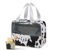 Beauty case da viaggio | Borsa da viaggio per cosmetici con stampa di mucche - Organizer da viaggio impermeabile, borsa per cosmetici portatile per shampoo, articoli da toeletta, cura della pelle