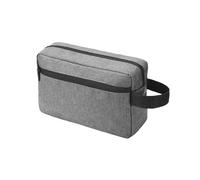 Beauty Case Da Viaggio Borsa for il trucco da uomo Custodie viaggio sospese Organizzatore di articoli toeletta donna Borse for lavaggio femminile impermeabili(Light grey B)