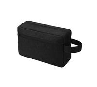 Beauty Case Da Viaggio Borsa for il trucco da uomo Custodie viaggio sospese Organizzatore di articoli toeletta donna Borse for lavaggio femminile impermeabili(Black B)