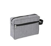 Beauty Case Da Viaggio Borse for cosmetici for riporre la moda Borsa for da viaggio Kit for il lavaggio di articoli toeletta impermeabile Custodia for borse a mano for donna Uomo uomo(Gray)