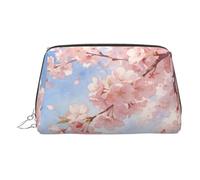 Beauty case da viaggio chic con stampa Morning Glory, grazioso astuccio per cosmetici da donna per borsa e uso in movimento, Fiori di ciliegio, One Size, Classico
