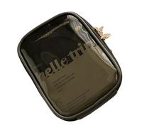 Beauty case da viaggio con disegni trasparenti e sezioni multiple da viaggio per una facile organizzazione e un accesso rapido borsa portatile, A, Taglia unica