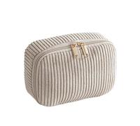 Beauty case da viaggio, con manico e cerniera, astuccio per matite e matite, per donne e ragazze, per casa, scuola, ufficio, viaggi all'aperto, cancelleria, ombretto, pennello, C, riferimento